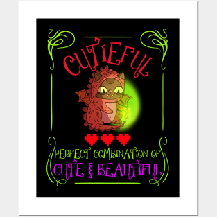 CUTIETUL - A PERFECT COMBINATION OF CUTE Posters and Art